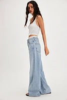 AGOLDE Dame High Rise Wide-Leg Jeans