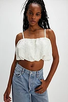 For Love & Lemons Lorenne Crop Top