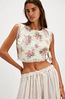 For Love & Lemons Amandine Crop Top