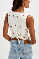 For Love & Lemons Talia Embroidered Vest