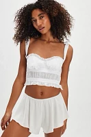 For Love & Lemons Chantilly Crop Top