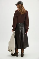 Citizens of Humanity Cassia Leather Skirt