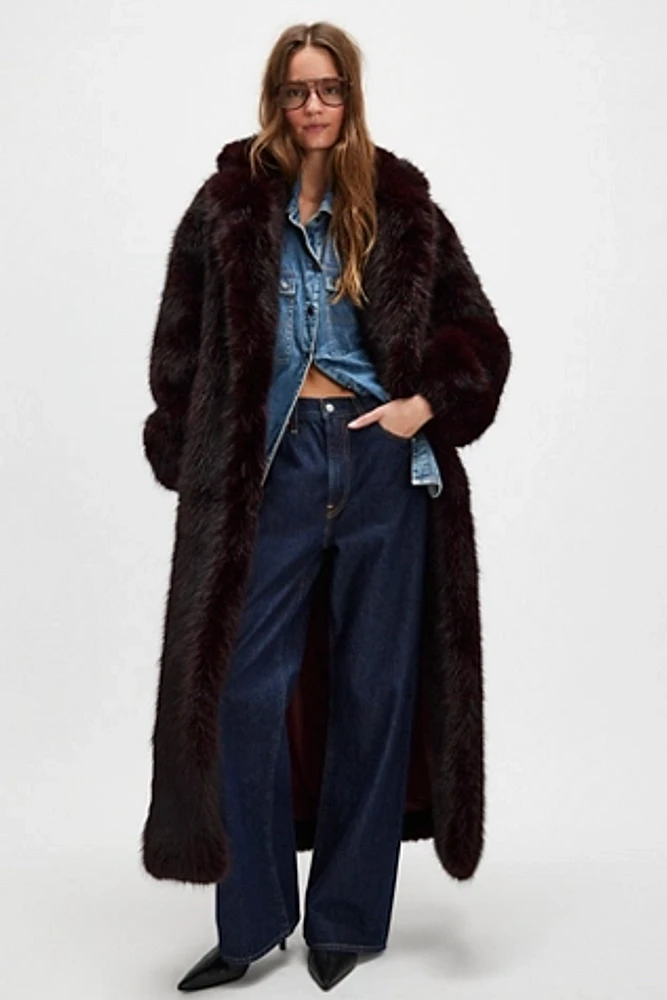 Retrofete Dasha Faux Fur Jacket