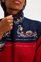 Found Pahari Floral Embroidered Pullover