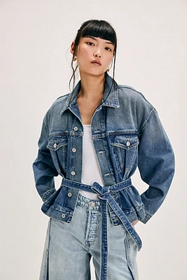 Citizens of Humanity Leela Belted Denim Jacket