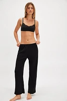 DONNI. The Pointelle Simple Crop Pants