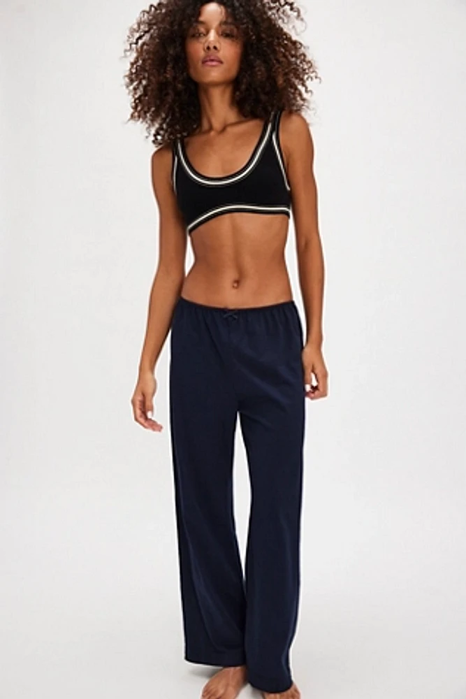 The Jersey Bow Simple Pants