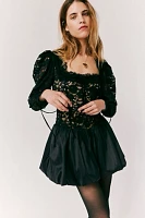 For Love & Lemons Waverly Lace Mini Dress