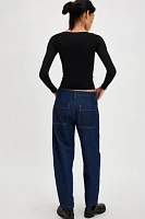 FRAME Crop Balloon Leg Jeans