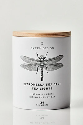 Skeem Citronella Sea Salt Tea Lights