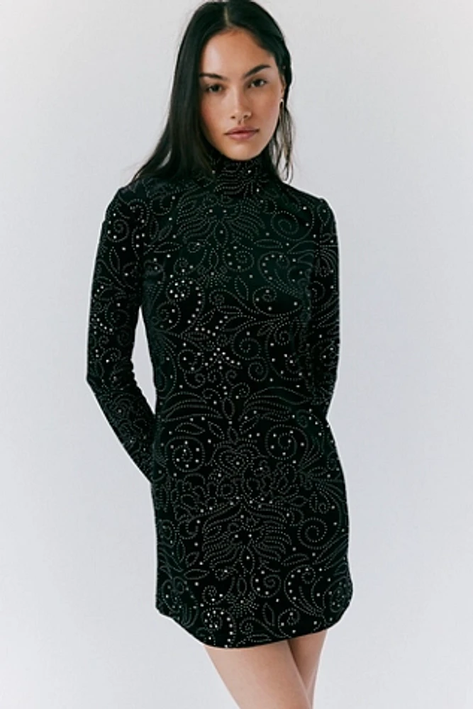 Anna Sui Turtleneck Dress