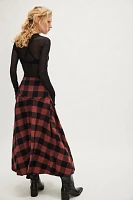 NSF Coleen Plaid Skirt