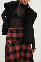 NSF Coleen Plaid Skirt