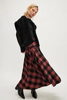 NSF Coleen Plaid Skirt