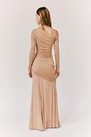 SER.O.YA Persephone Ruched Maxi Dress