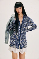 Anna Sui Bluebell Cardigan