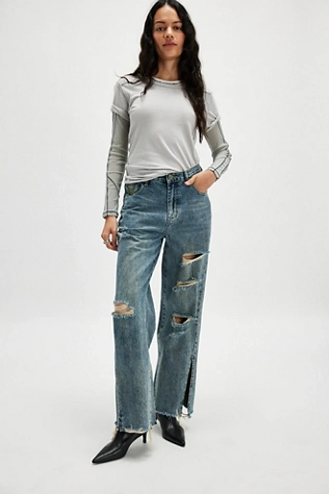 OneTeaspoon Straight-Leg Billie Jeans