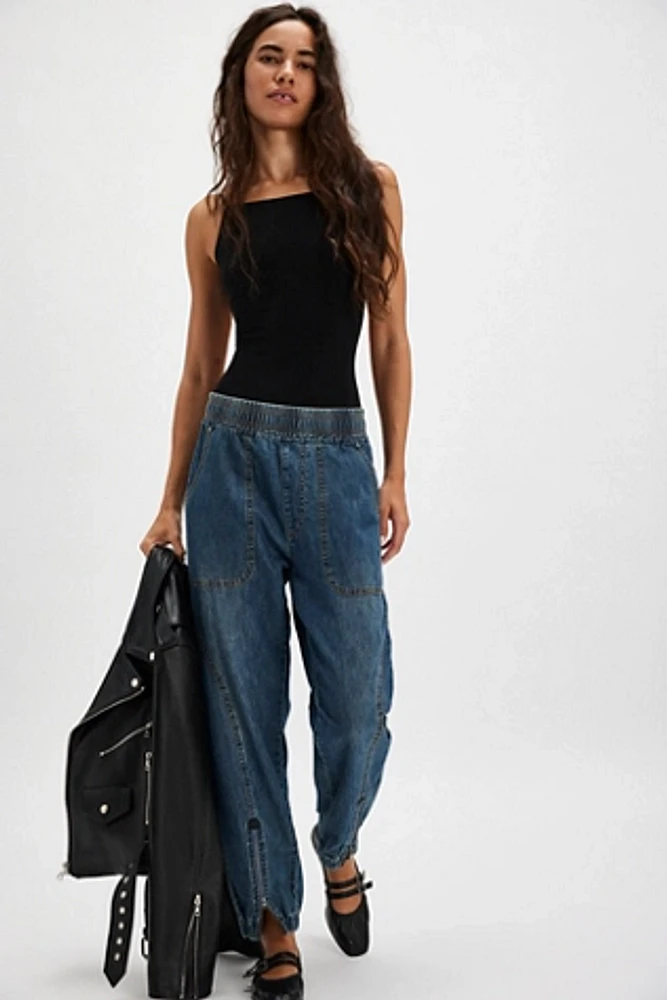 OneTeaspoon Denim Flight Pants