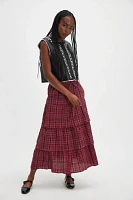 Damson Madder Malik Ra Midi Skirt