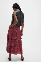 Damson Madder Malik Ra Midi Skirt