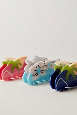 Day And Night Printed Claw Clip