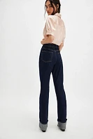 SER.O.YA Ashton High-Rise Slim Flare Jeans