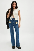 Stoned Immaculate Super Star Bell Jeans