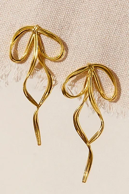 By Nubyen Pirouette Bow Earrings