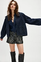 Anna Sui Tapestry Micro Shorts