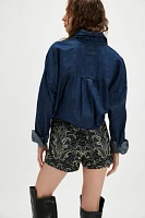 Anna Sui Tapestry Micro Shorts