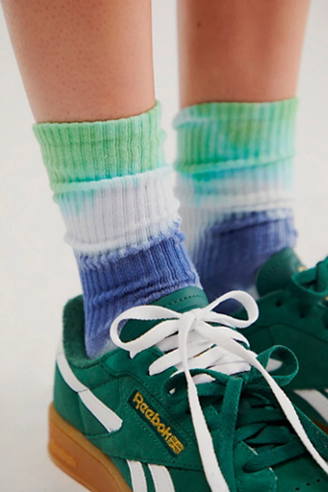 Dip Dye Sneaker Socks