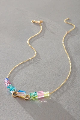 Elisabeth Bell Rainbow Candy Necklace