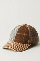 Letterman Plaid Cap