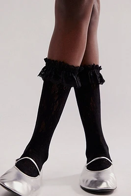 Embrace Lace Tall Socks