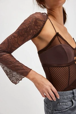 Alice Strappy Lace Bolero