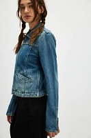 RE/DONE Slim Zip Denim Jacket