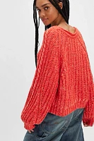 Whipstitch Pullover Sweater