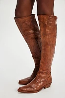 Maggie Over-the-Knee Tailored Boots