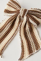 Beach Day Crochet Petite Bow