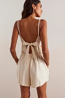 We The Free Talia Denim Romper