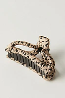 Kitsch Recycled Fabric Satin Claw Clip