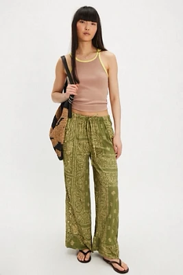 All Out Printed Satin Pants