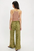 All Out Printed Satin Pants