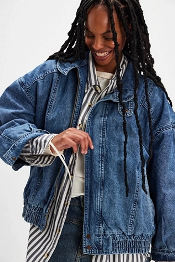 Seventy + Mochi Juno Oversized Denim Jacket