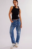 Tricia Fix Studded Straight-Leg Jeans