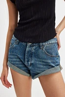 OneTeaspoon Glitter Highway Bandits Low-Rise Shorts