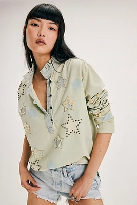 OneTeaspoon Sundae Star Denim Shirt