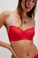 Dora Larsen Bea Graphic Lace Underwire Bra