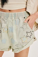 OneTeaspoon Sundae Star Hunters Denim Shorts