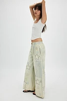 OneTeaspoon Sundae Star Denim Palazzo Jeans